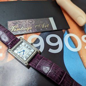 Vintage Designer CARDINI Wristwatch Back to the 80s